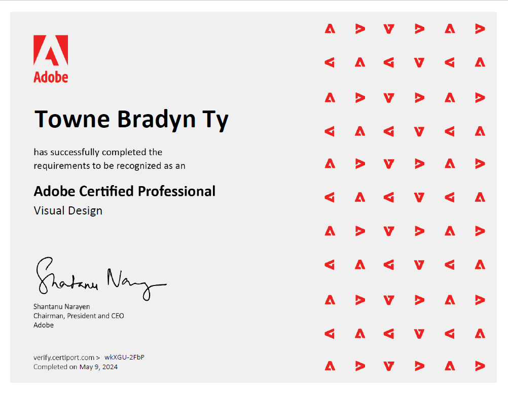 Adobe Design Certification